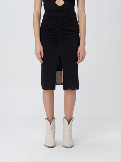 Shop Isabel Marant Skirt  Woman Color Black