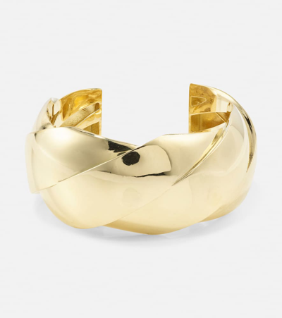 Shop Ileana Makri Blaze 18kt Gold Cuff Bracelet