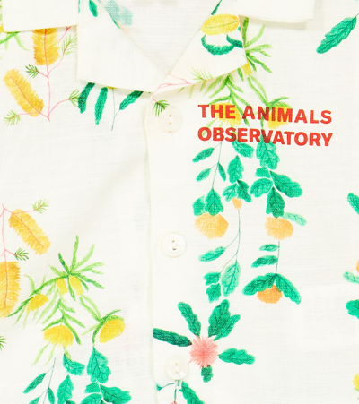 Shop The Animals Observatory Baby Magpie Shirt And Shorts Set In White
