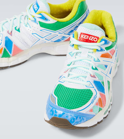 Shop Kenzo X Asics Sneakers In Multicoloured