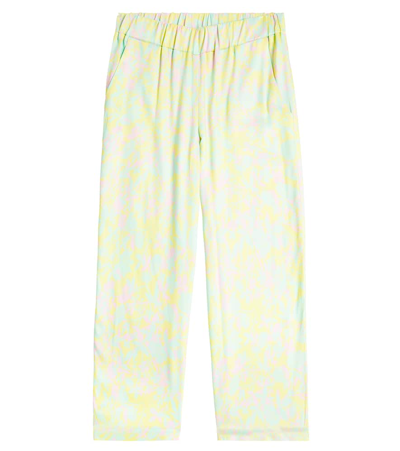Paade Mode Anemone Floral Palazzo Pants In Yellow