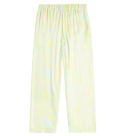 Shop Paade Mode Anemone Floral Palazzo Pants In Yellow