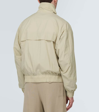 Shop Ami Alexandre Mattiussi Technical Zip-up Jacket In Green