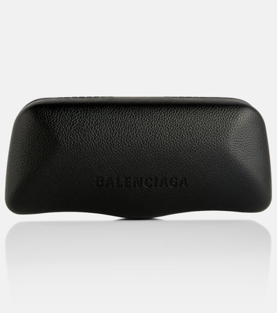 Balenciaga Grey Rectangular Ladies Sunglasses Bb0321s 001 57 In Black