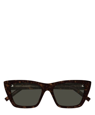 Shop Saint Laurent Sunglasses Sl 276 Mica In Crl
