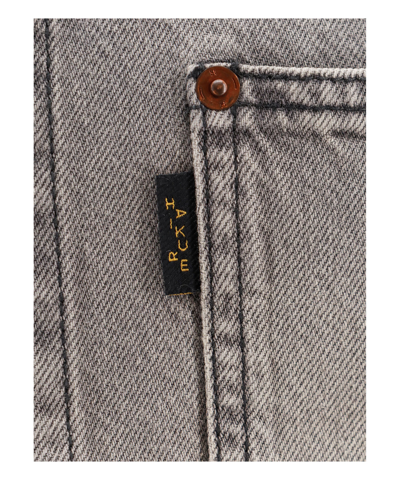 Shop Haikure Jerry Palermo Short Sleeve Shirt In Grey