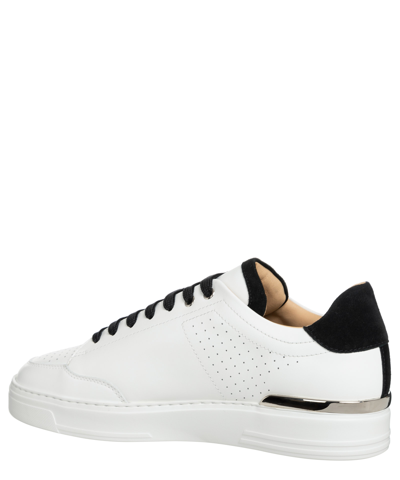 Shop Philipp Plein Low-top Sneakers In White