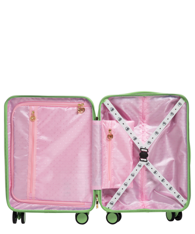 Shop Chiara Ferragni Logomania Suitcase In Green