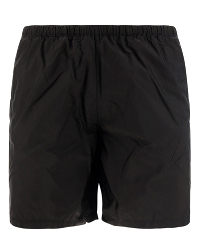 Shop Prada Swim Shorts In Black