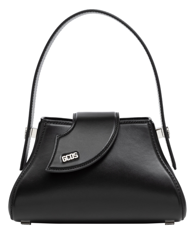 Shop Gcds Comma Small Handbag In Black