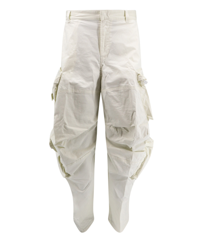 Shop Diesel Cargo Pants In White
