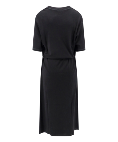 Shop Lemaire Midi Dress In Black