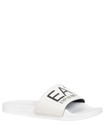 Shop Ea7 Slides In White