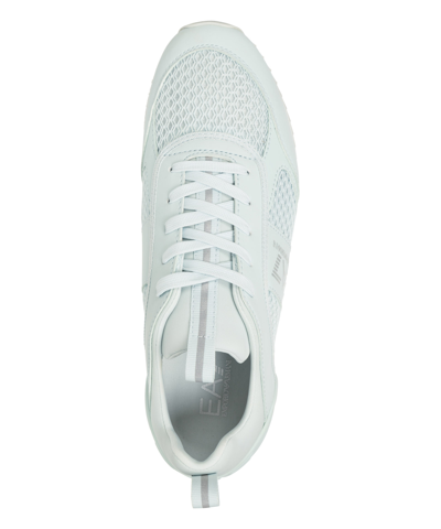 Shop Ea7 Sneakers In Lightblue