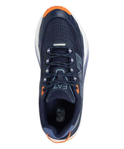 Shop Ea7 Crusher Distance Sneakers In Blue