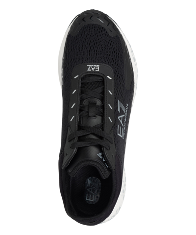 Shop Ea7 Crusher Distance Sneakers In Black