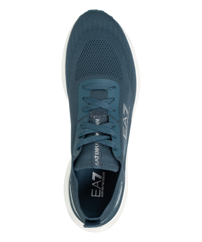 Shop Ea7 Sneakers In Blue