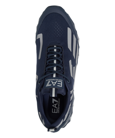 Shop Ea7 C2 Ultimate Sneakers In Blue