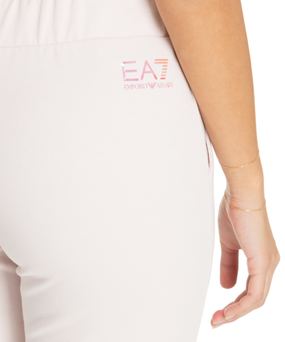 Shop Ea7 Sweatpants In Pink