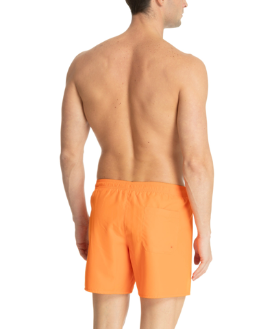 Shop Ea7 Sea World Swim Shorts In Orange