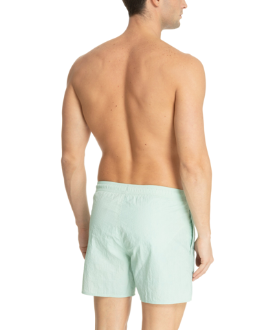 Shop Emporio Armani Swimwear Swim Shorts In Green