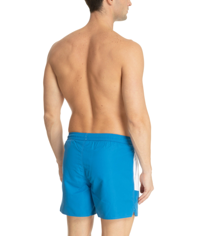 Shop Emporio Armani Swimwear Swim Shorts In Blue
