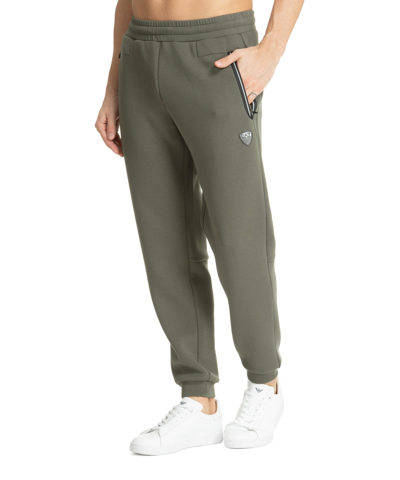 Shop Ea7 Sweatpants In Green