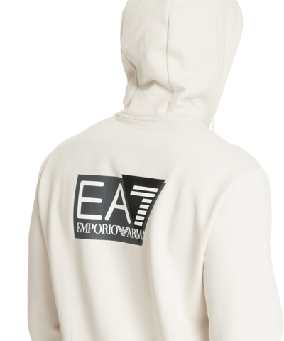 Shop Ea7 Tracksuit In Beige