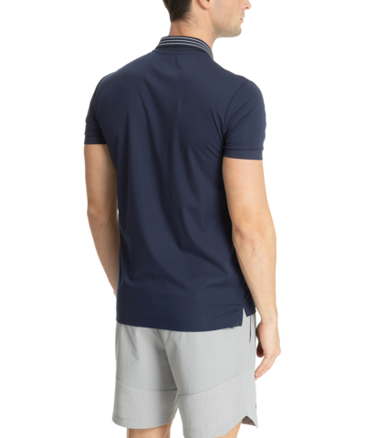 Shop Ea7 Polo Shirt In Blue