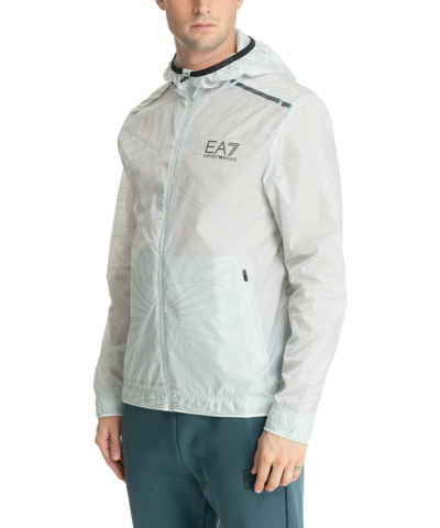 Shop Ea7 Ventus 7 Jacket In Grey