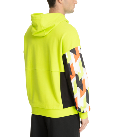 Shop Ea7 Hoodie In Green