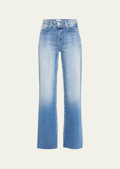 Shop L Agence Scottie High Rise Wide-leg Jeans In Hayward