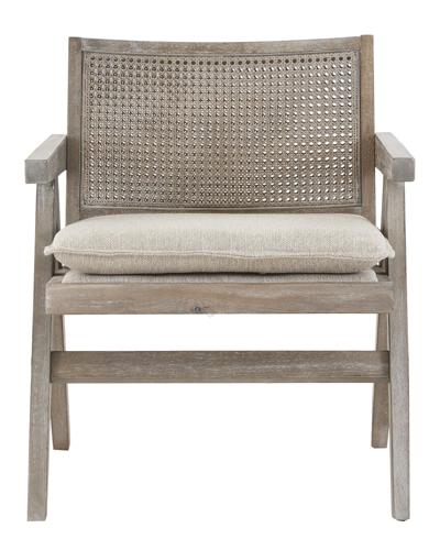 Shop Ink+ivy Ventura Accent Chair In Grey