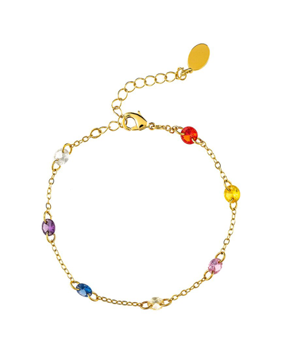 Shop Rivka Friedman 18k Plated Cz Bracelet