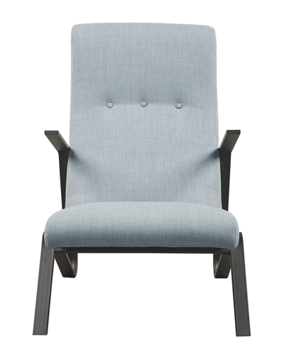 Shop Martha Stewart Manhattan Accent Chair In Blue