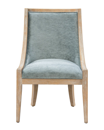 Shop Martha Stewart Elmcrest Upholstered Dining Chair In Green