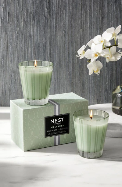 Shop Nest New York Wild Mint & Eucalyptus Candle Duo $92 Value