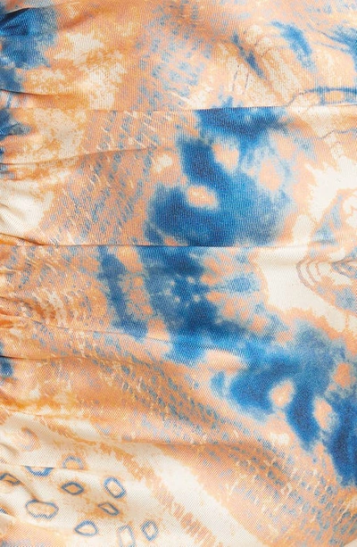 Shop Ulla Johnson Vida Abstract Print Silk Top In Fossil
