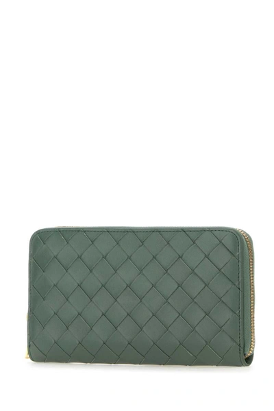 Shop Bottega Veneta Wallets In Green