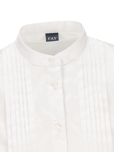Shop Fay Shirts In White