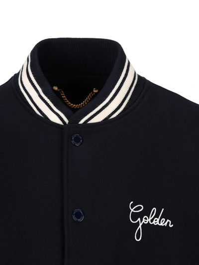 Shop Golden Goose Jackets In Blue