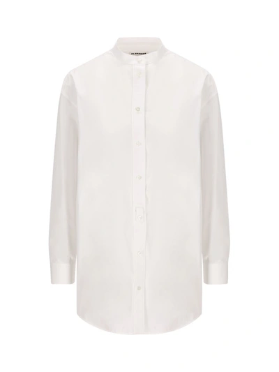 Shop Jil Sander Shirts In Optic White
