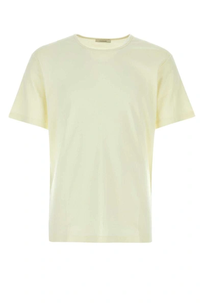 Shop Lemaire T-shirt In Yellow