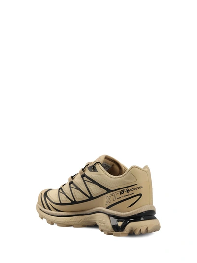 Shop Salomon Sneakers In Safari/safari/black