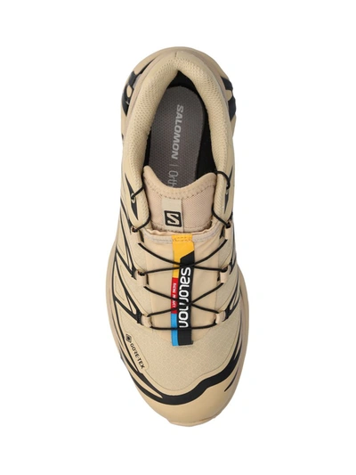 Shop Salomon Sneakers In Safari/safari/black