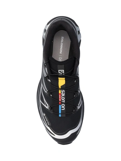 Shop Salomon Sneakers In Black/black/ftw Silver