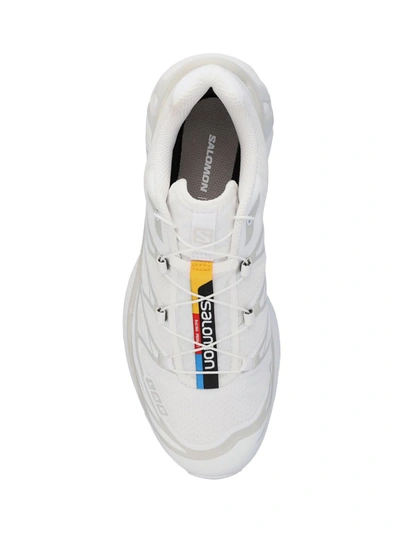 Shop Salomon Sneakers In White/white/lunar Rock