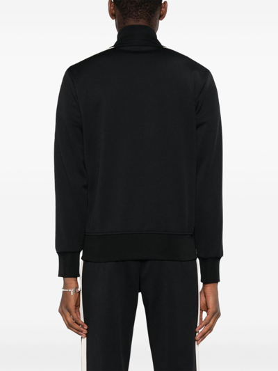 Palm Angels Onogram Track Jacket In Black