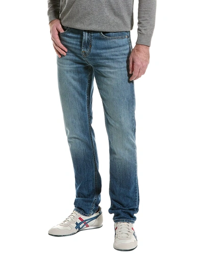 Shop 7 For All Mankind Slimmy Alameda Slim Straight Jean In Blue