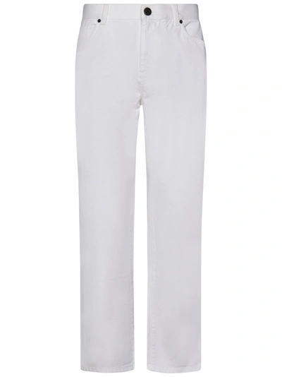 Shop Balmain Paris Jeans In Bianco